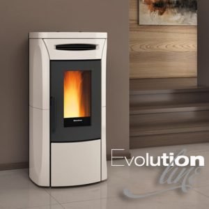 FIANDRA IDRO EVO Hermetic and ventilated pellet thermo-stove