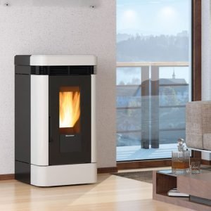 LUCIA PLUS Pellet stove with ducting system