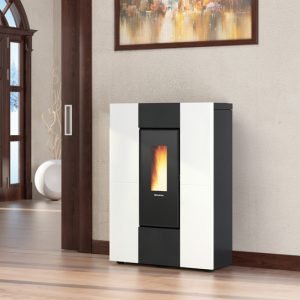 MARILENA PLUS AD Tight pellet stove with ducting system