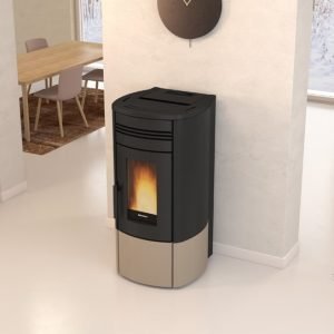 NORIS Airtight, ventilated pellet stove