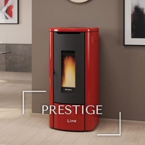 ROSANNA IDRO Hermetic and ventilated pellet thermo-stove